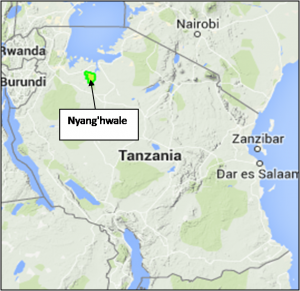 Nyang'hwale map